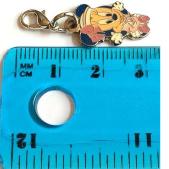 Disney Minnie Mouse Charm Clip Bracelet ZipperPull - Picture 9 of 9
